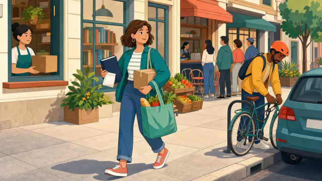 Around Town – Errands and Activities