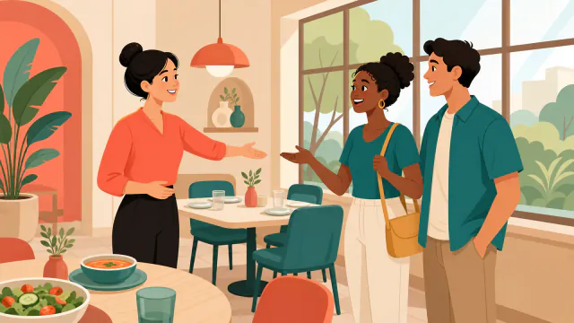 Question Formation – Restaurants