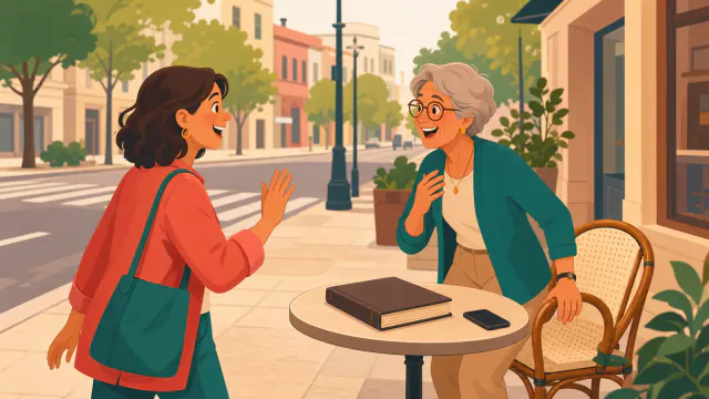 Narrative Tenses - An Unexpected Encounter