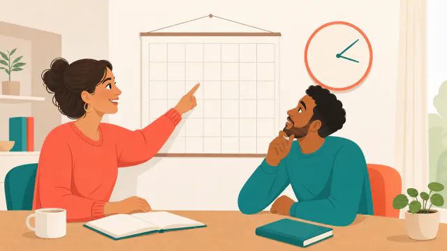 Place and Time Prepositions – Build the Sentence